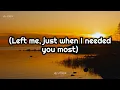 Randy VanWarmer - Just When I Needed You Most (Lyrics)