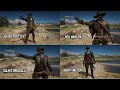5 Legendary Characters Outfit for Arthur Red Dead Redemption 2