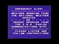 Baton Communications Cable Public Access Alert Tone Test - 1994