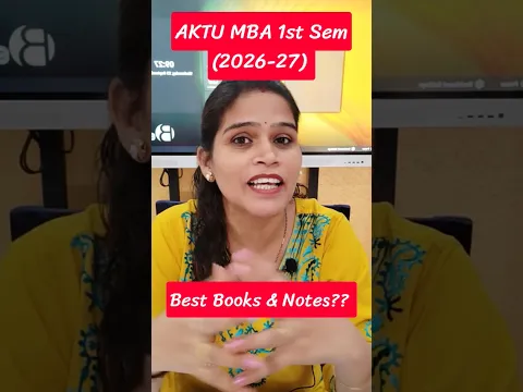 #mba1stsemvideo #aktumba1stsem #accountingmasterclass #poojasingh #mbanotesvideos