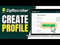 How to Create ZipRecruiter Profile 2026 Step by Step