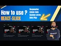 How to use react-slick and create a carousel with source code