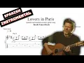 Download Lagu Lovers in Paris TAB - spanish guitar tabs (PDF + Guitar Pro)