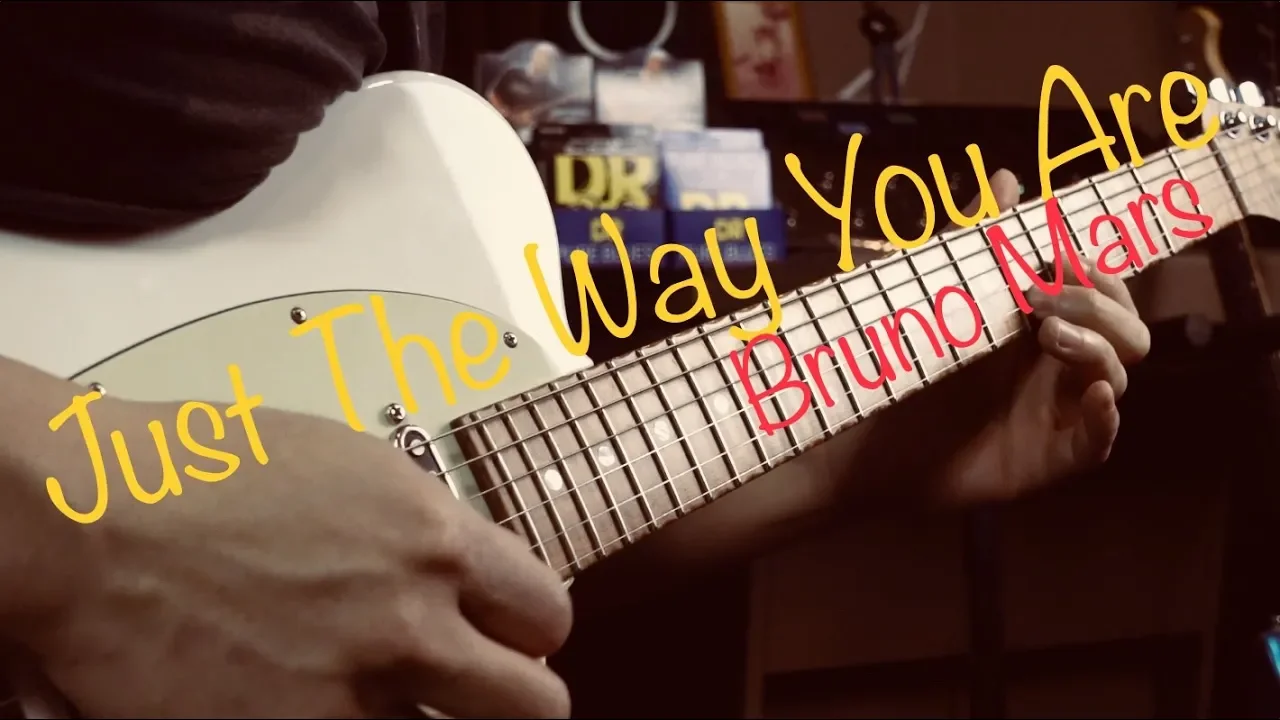 Bruno Mars - Just The Way You Are - Electric guitar cover by Vinai T