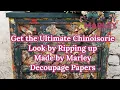 Lagu Krijg de ultieme Chinoiserie-look door Made By Marley-decoupagepapieren te scheuren