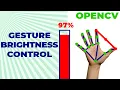 Control Your Computer Screen Brightness With Your Hand