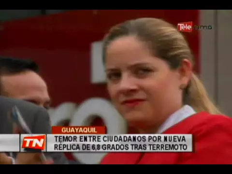 Temor entre ciudadanos por nueva réplica de 6,8 grados tras terremoto