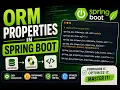 Spring Boot ORM JPA Properties Explained Best Practices 2026