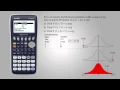 Inverse for normal distribution - Casio fx-9750GII