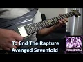 Download Lagu To End The Rapture - Avenged Sevenfold Guitar Solo