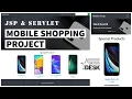 Mobile Shopping project in JSP Servlet Ecommerce Project with source code