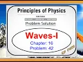 Chapter 16 - Waves I