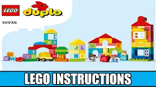 LEGO Instructions | Duplo | 10935 | Alphabet Town