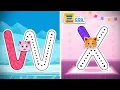 Tracing Letters W X for Preschoolers Fun Easy Handwriting Practice