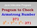 Armstrong Number Program in Java Program in java to Check Number is Armstrong or Not