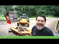 Cub Cadet RZT 50 mower Deck Issues and