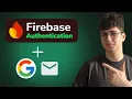 Firebase Auth with Email and Google Login UI Credentials Manager - Jetpack Compose