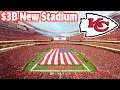 Chiefs UPDATED renderings revealed on 3B Stadium