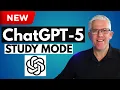 ChatGPT-5 Study Mode Explained Is This the Future of Learning