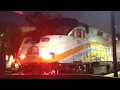 NORTHBOUND SUNRAIL ARRIVES IN WINTER PARK FL After amtrak