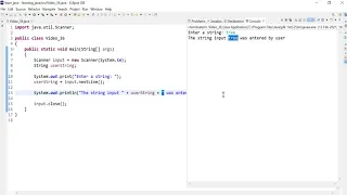 Java 36 Print a string with double quotation