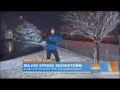 Mike Seidel The Today Show Hagerstown MD Snow 3-20-2015