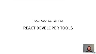 React Course part 6 5 React Developer Tools