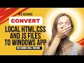 From Code to Clicks Easily Convert Your HTML CSS and JS into a Windows Application