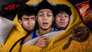 LAST TO SLEEP sa BG HOUSE WINS (Bawal matulog) 