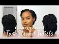 15 Ways to Style Two Strand Twists For Work School or Special Event Natural Hair