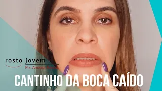 CANTINHO DA BOCA CAÍDO- O QUE FAZER ?