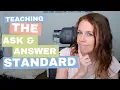 Ask and Answer Questions Teaching Tips - 6 Tips About Lessons Anchor Charts and More