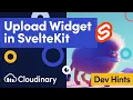 Uploading Images s in SvelteKit with the Cloudinary Upload Widget - Dev Hints