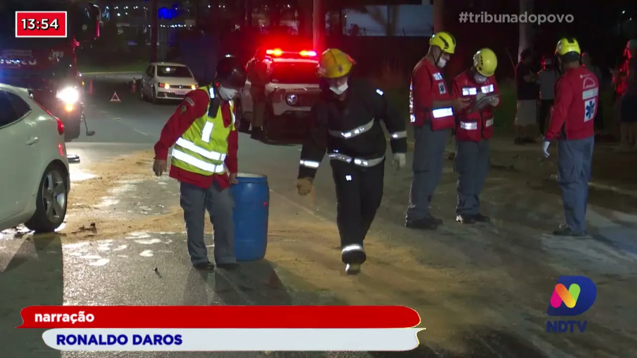 Trânsito: Acidente entre três veículos no Bom Retiro
