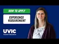 How to Apply Experience Requirement