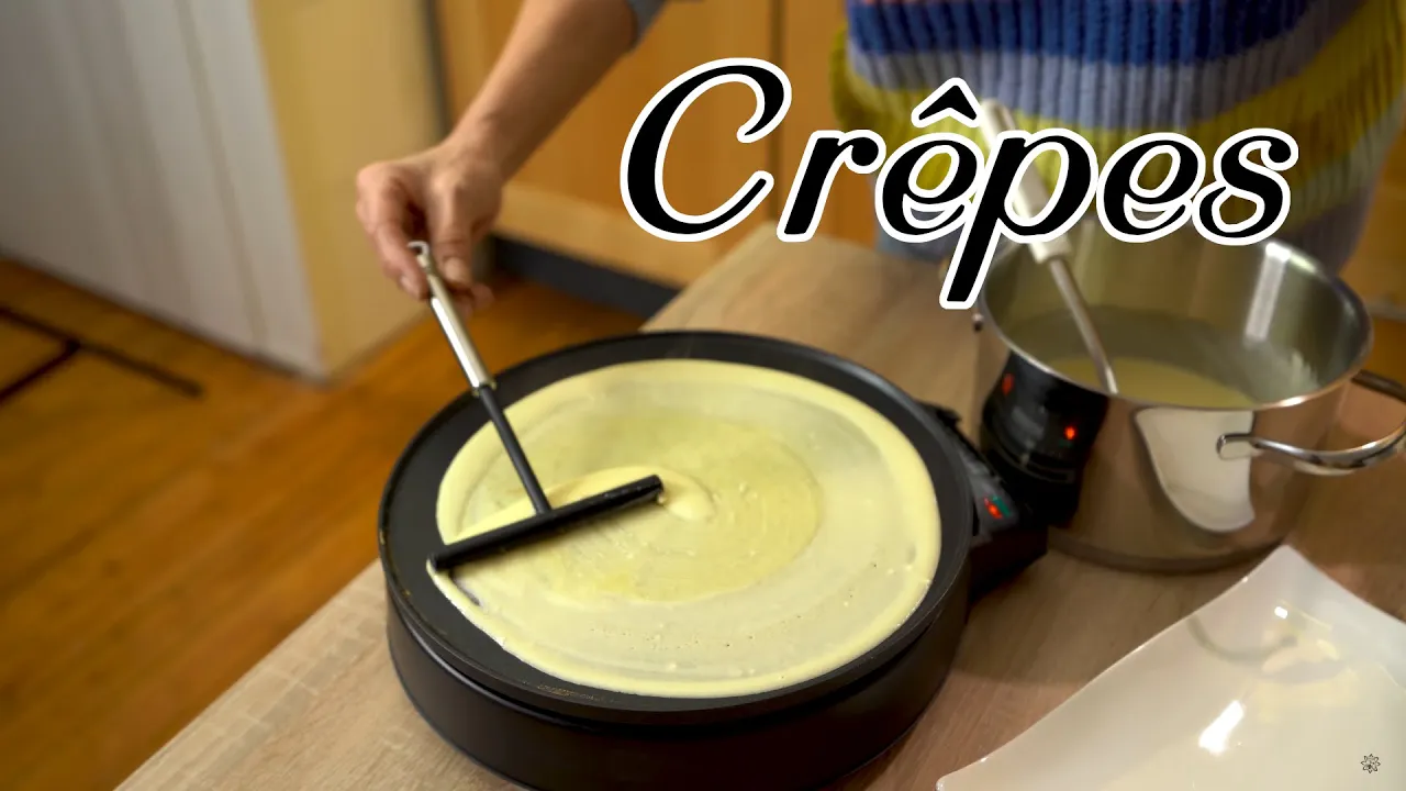 Hallo Ihr Lieben! In diesem Video möchte ich Euch ein einfaches Rezept für einen Crêpes Grundteig ze. 