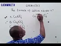 Formula of calcium nitrate