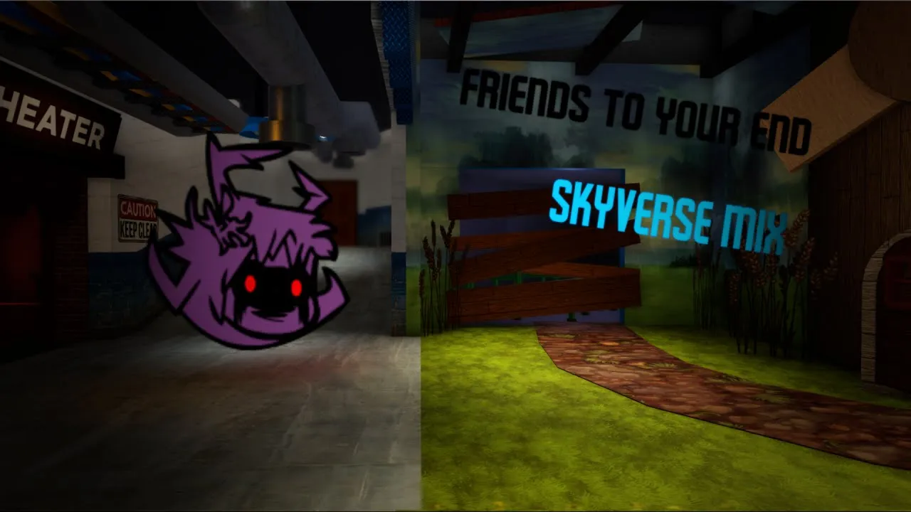 Friends to your End (Skyverse Mix) | FNF Cover