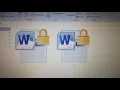 How to remove lock icon from folders and files in windows 10 quickly