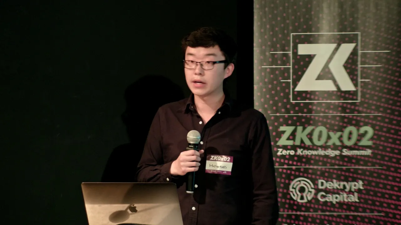 zkSummit - Zk0x02 - DIZK: A Distributed Zero Knowledge Proof System - Howard Wu (UC Berkeley)