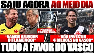VAZOU EM PLENO DOMINGO À TARDE NO VASCO! OLHO O QUE ELES FALARAM