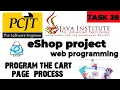 Web Project Task 28 java institute 1st Year e shop javainstituteforadvancedte1415