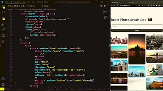 ASMR Programming - Coding React Photo Finder App