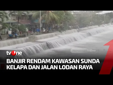 Banjir Rob Rendam Kawasan Sunda Kelapa, Sejumlah Rumah Warga Rusak
