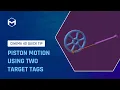 106 Piston Motion Using Two Target Tags in Cinema 4D