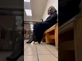 Crossdresser Mature Granny In Public Playing With Grandmother Shoes Transvestite