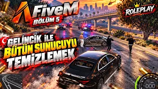 GELİNCİK İLE BÜTÜN SUNUCUYU TEMİZLEDİK! | FiveM Roleplay Bölüm 5