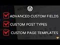 How to Work with Custom WordPress Page Templates with Custom Post Types Custom Fields