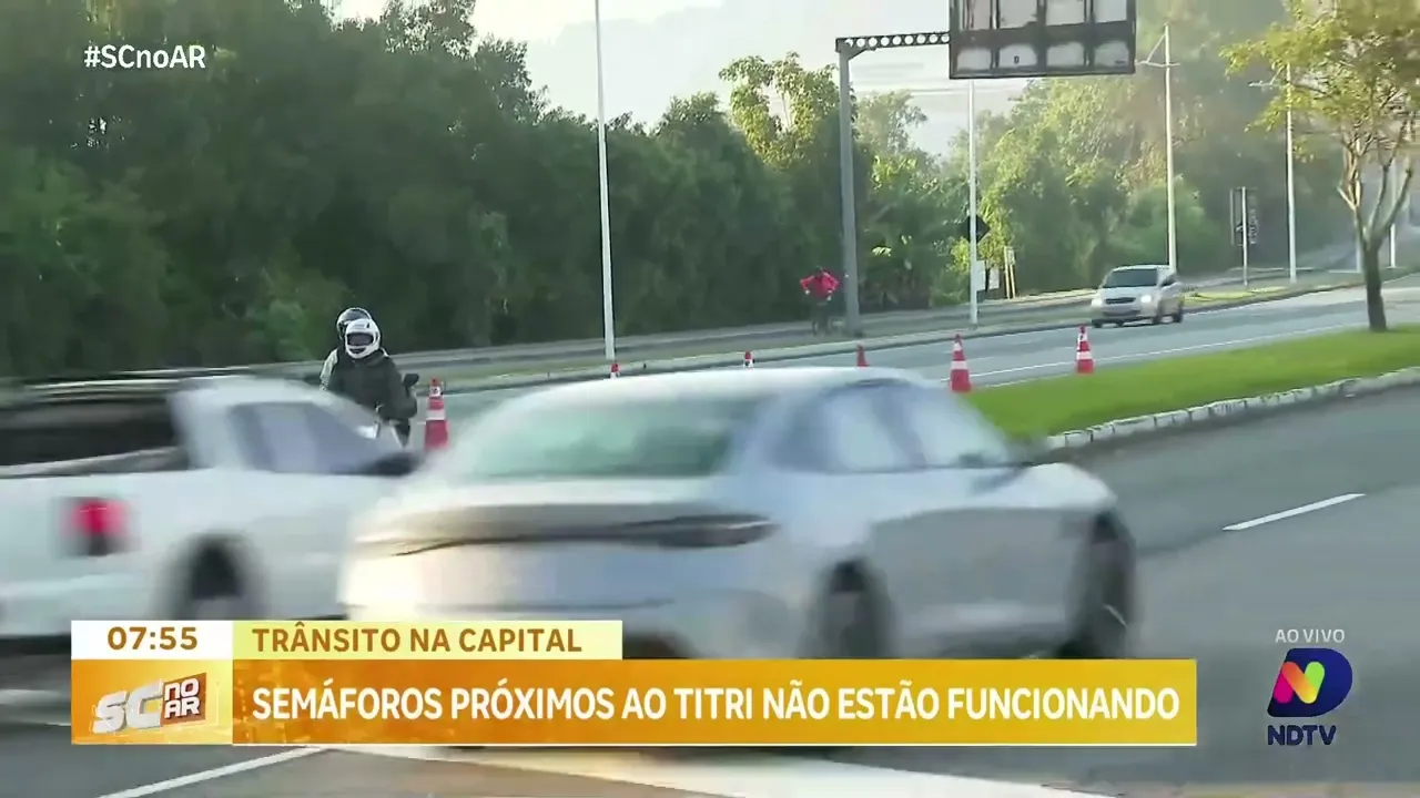 Alerta de trânsito na capital: semáforos próximos ao Terminal da Trindade não estão funcionando