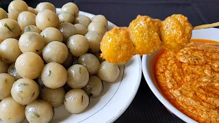 RESEP CILOK ALA ABANG-ABANG PINGIR JALAN EKONOMIS LEMBUT KENYAL LENGKAP BUMBU KACANG NYA YANG ENAK